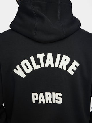 Sacha Sweatshirt - Hooded sweatshirt with long sleeves and print on back.