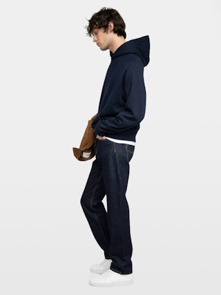 Sweatshirt Georgio - Sweatshirt à capuche avec manches raglan avec broderie au dos.