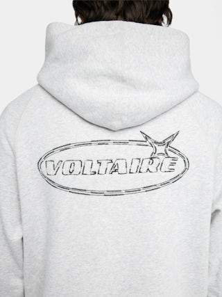 Sweatshirt Georgio - Sweatshirt à capuche avec manches raglan avec broderie au dos.