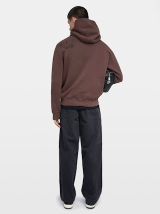 Sacha Sweatshirt - Long-sleeved hooded sweatshirt with multi-custom embroidery.