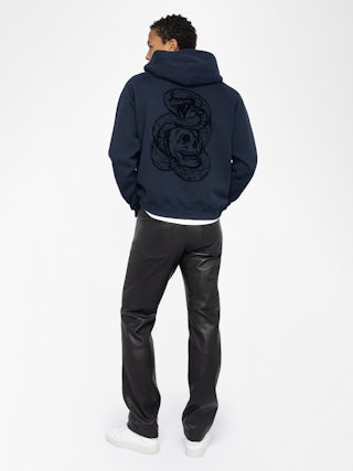 Georgio Sweatshirt - Sweatshirt with prints on the front and back.