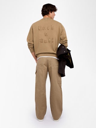 Aime Sweatshirt - Round neck sweatshirt with customisation on the back.
