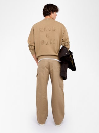 Sweatshirt Aime - Sweatshirt col rond avec customisation au dos.