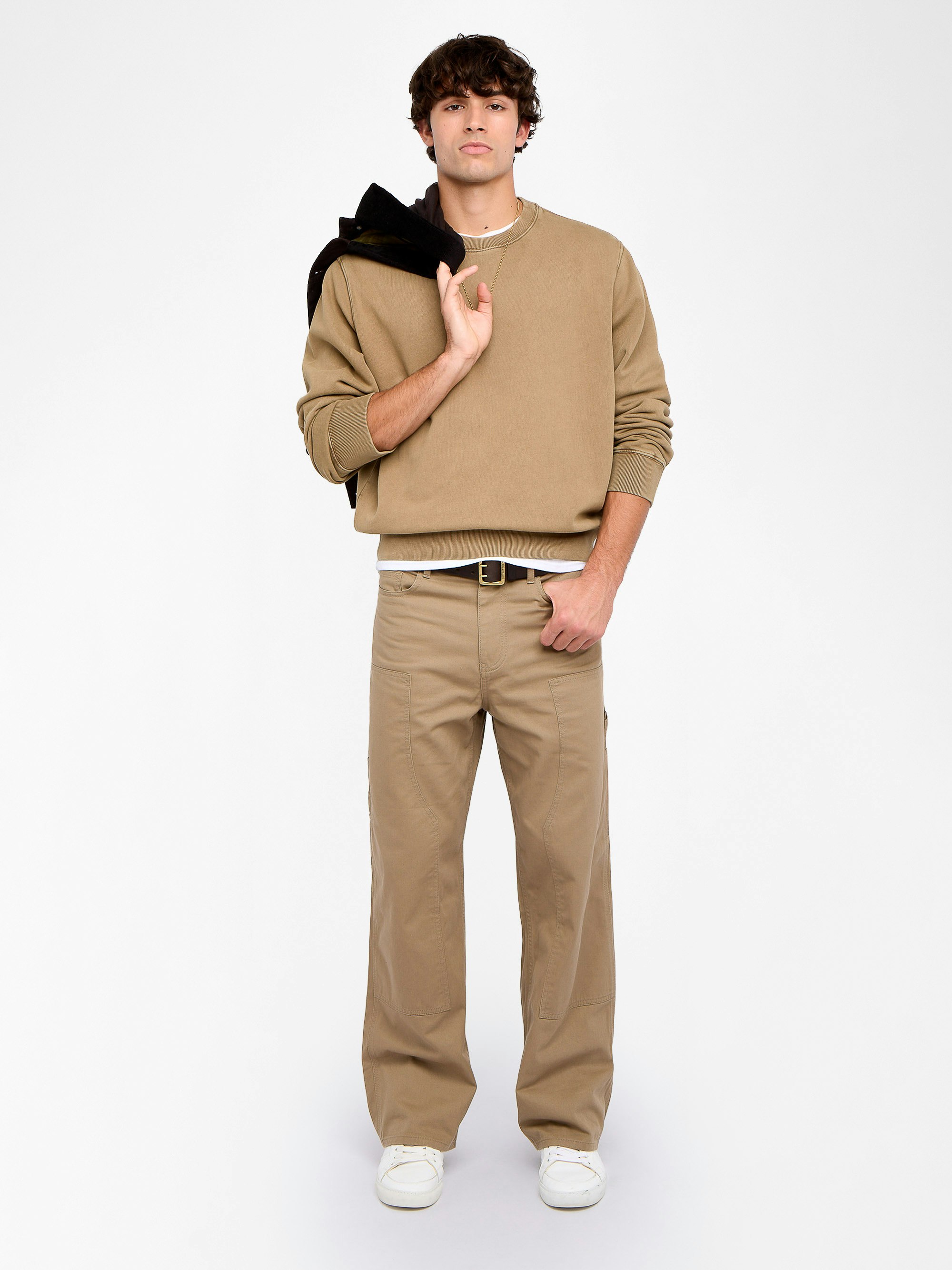 Sweatshirt Aime - Sweatshirt mit Rundhalsausschnitt und Verzierung am Rücken.