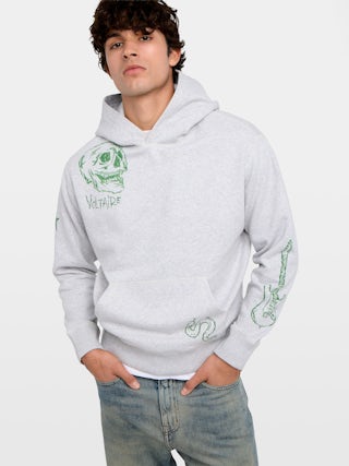 Sweatshirt Sacha - Sweatshirt à capuche avec customisations.