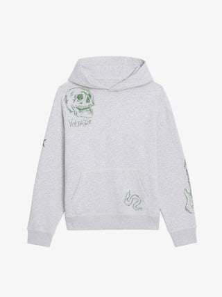 Sacha Sweatshirt - Hooded sweatshirt with embellishments.