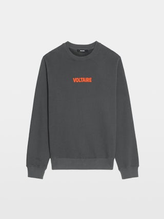 Sweatshirt Aime - Sweatshirt col rond avec imprimé à l’avant et photoprint dos.