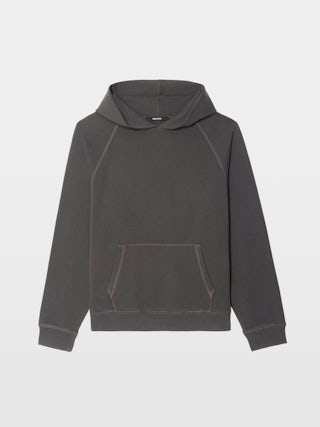 Sweatshirt Georgio - Hooded sweatshirt with back embroidery and patch.