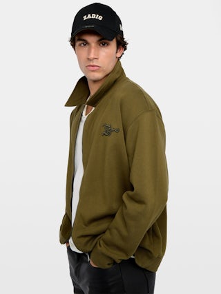 Sweatshirt Moyaz - Sweatshirt zippé manches longues.