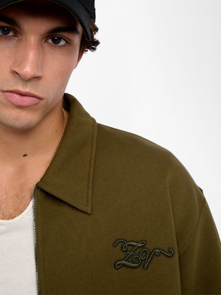 Sweatshirt Moyaz - Zip-up sweatshirt with long sleeves.