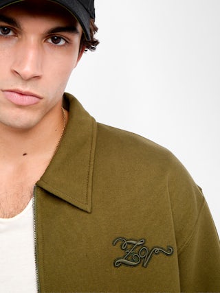 Sweatshirt Moyaz - Sweatshirt zippé manches longues.