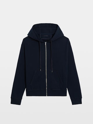 Sweatshirt Sacha - Sweatshirt à capuche avec broderie au dos.