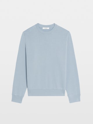 Sweatshirt Aime - Long-sleeve sweatshirt with a crest on the back.