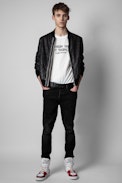 Hector T-Shirt - Men’s white cotton T-shirt
