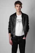 Hector T-Shirt - Men’s white cotton T-shirt