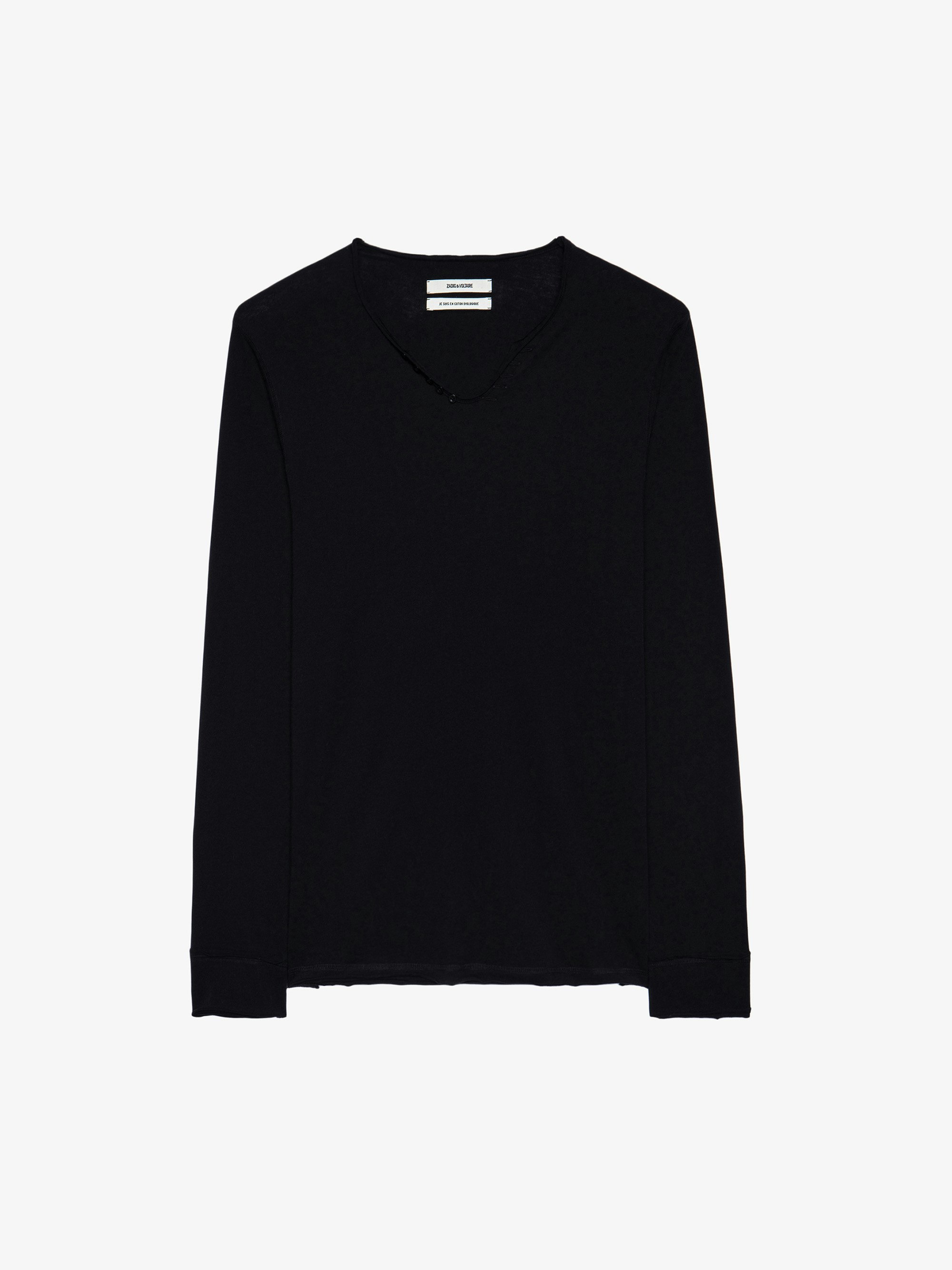 Men's Navy Tunisian T-shirt | Zadig&Voltaire