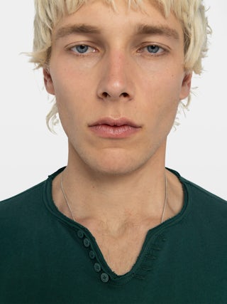 Henley T-shirt Monastir - Short-sleeved henley t-shirt T-shirt.