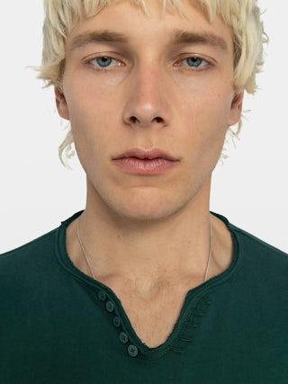 Henley T-shirt Monastir - Short-sleeved henley t-shirt T-shirt.