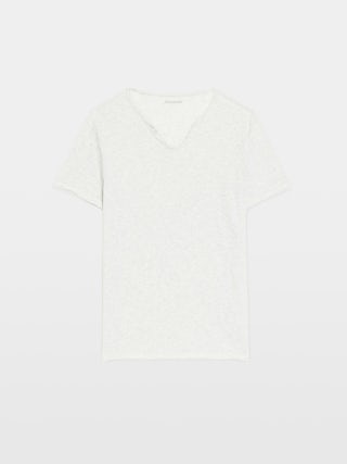 Henley T-shirt Monastir - Short-sleeved henley t-shirt.