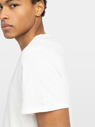 Henley T-shirt Monastir - Short-sleeved henley t-shirt.