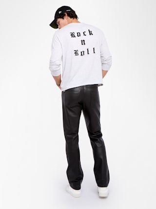 Tunisien Monastir - Tunisien manches longues avec imprimé au dos.