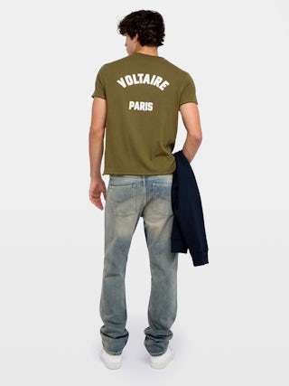 Tunisien Monastir - Tunisien manches courtes orné de patchs au dos.