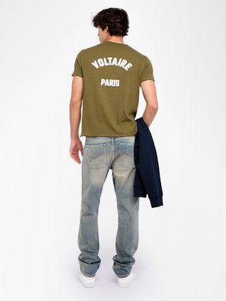 Tunisien Monastir - Tunisien manches courtes orné de patchs au dos.