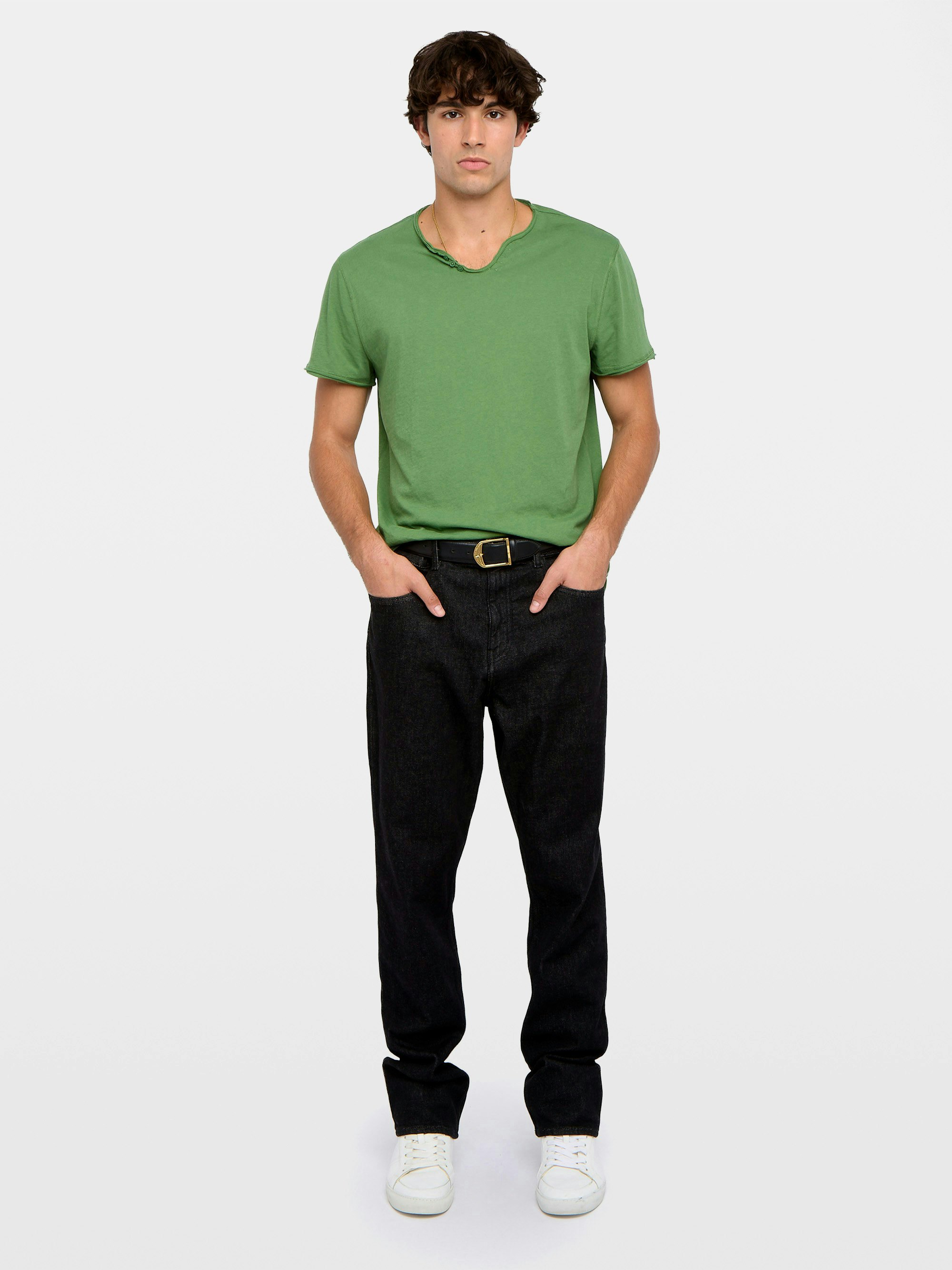 Camiseta Tunecina Monastir - Camiseta Tunecina de manga corta con detalles personalizados.