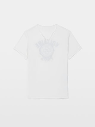 Tunisien Monastir - Tunisien manches courtes orné d’un blason imprimé au dos.