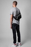 Tommy T-Shirt - Men's gray Artist Wanted t-shirt in cotton and viscose