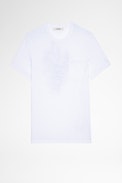 Toby T-Shirt - Men's short-sleeved t-shirt in white cotton