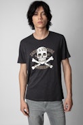 Toby Flamme Blason Skull T-Shirt - Toby Flamme Blason Skull T-Shirt