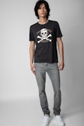 Toby Flamme Blason Skull T-Shirt - Toby Flamme Blason Skull T-Shirt