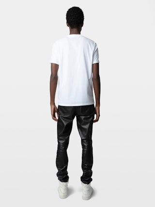 T-shirt Tommy - Short-sleeve T-shirt with front arrow print.