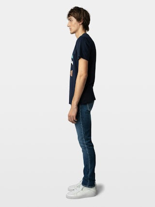 T-shirt Tommy - Short-sleeve T-shirt with arrow print.