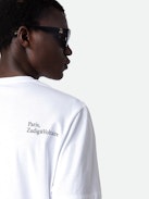 T-Shirt Ted Fotoprint - Weißes T-Shirt aus Baumwolle mit Heart-Fotoprint.