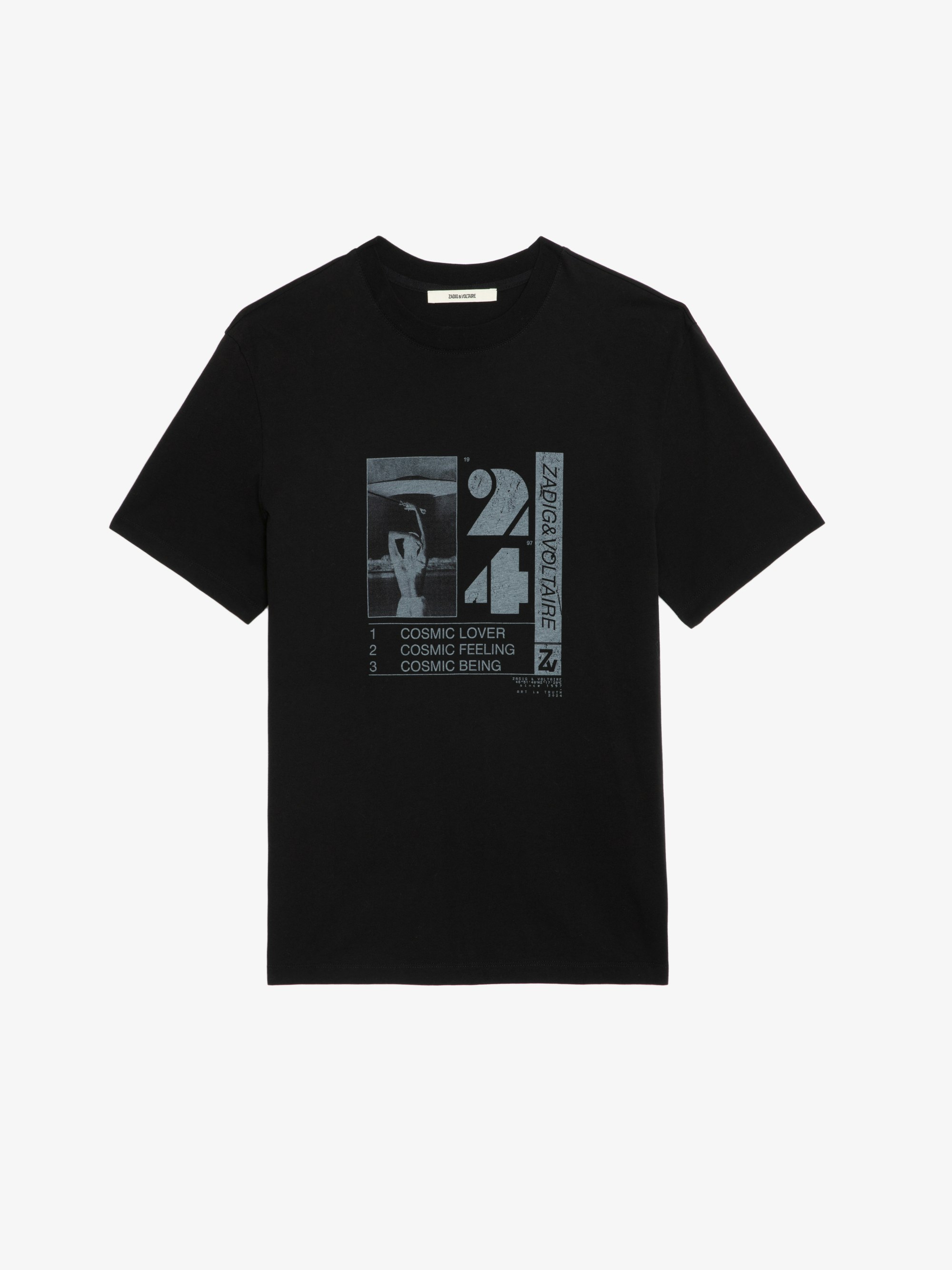 Ted Photoprint T-shirt- White T-Shirt with Retrospective