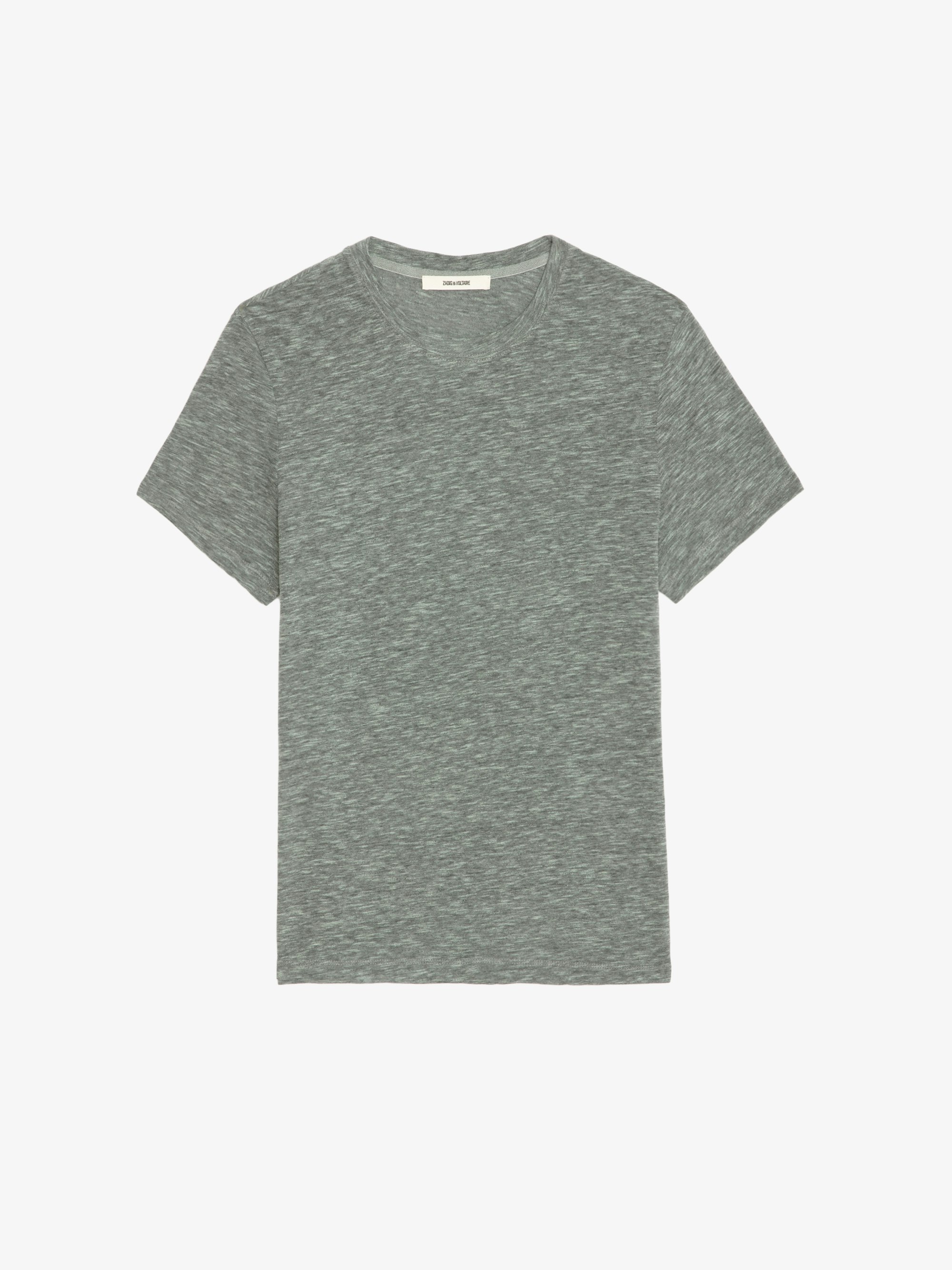 Tシャツ・カットソー ZADIG  VOLTAIRE Men T Shirts JMTS01715421 Blue Zadig&Voltaire Tommy T-Shirt - Blue - Men | JMTS01715421