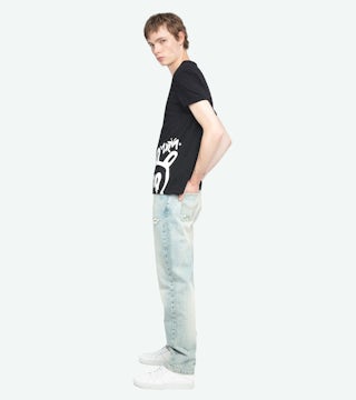 Stockly T-shirt - Short-sleeved t-shirt with front print.