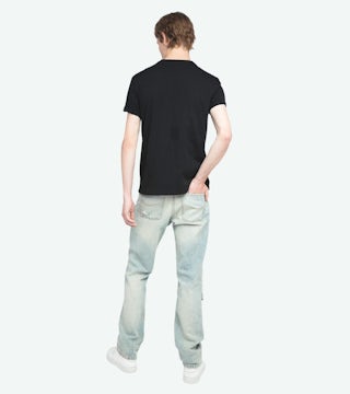 Stockly T-shirt - Short-sleeved t-shirt with front print.