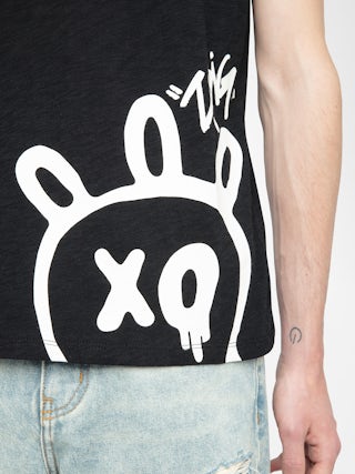 Stockly T-shirt - Short-sleeved t-shirt with front print.