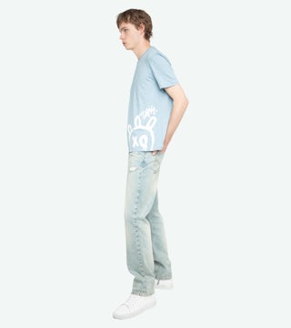 Stockly T-shirt - Short-sleeved t-shirt with front print.