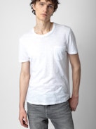 Stockholm T-shirt - Black round-neck T-shirt.