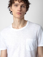 Stockholm T-shirt - Black round-neck T-shirt.