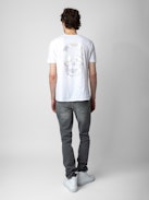 Stockholm T-shirt - Black round-neck T-shirt.