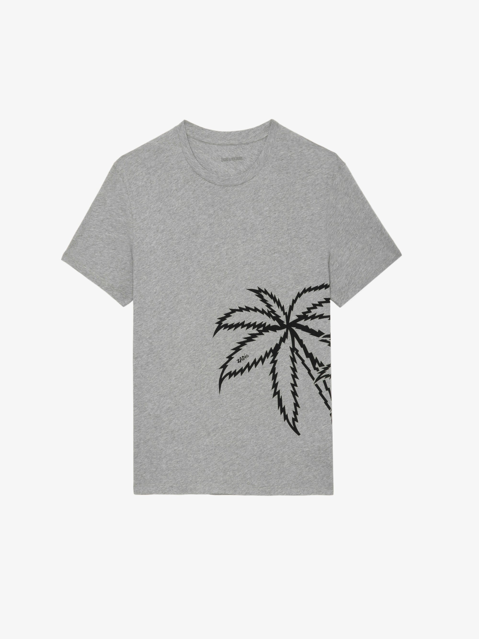 Tシャツ・カットソー ZADIG&VOLTAIRE PALM T-SHIRT Men's White Skull XO T-shirt | Zadig&Voltaire