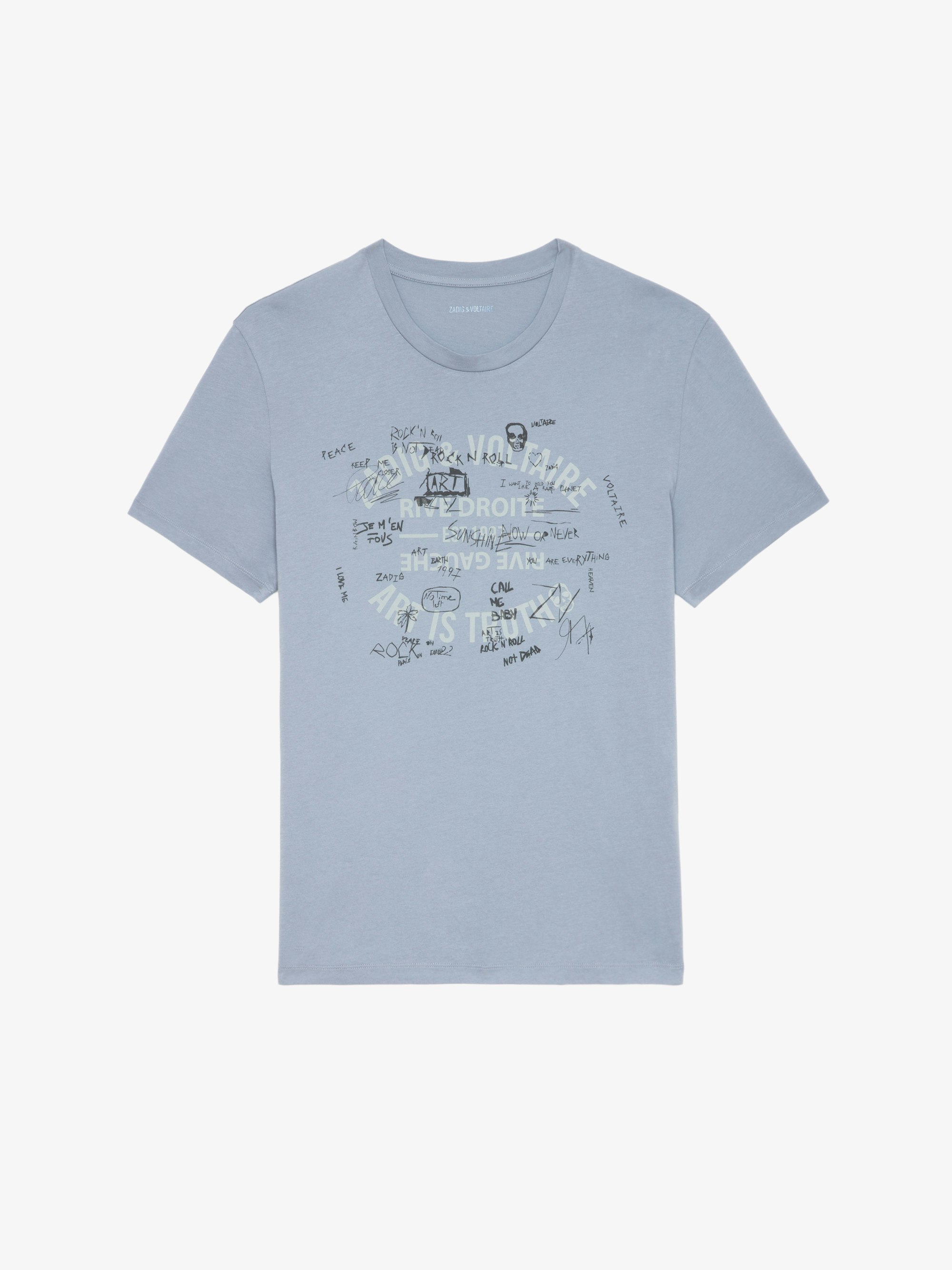 Tommy Grey Organic Cotton T-shirt | Zadig&Voltaire