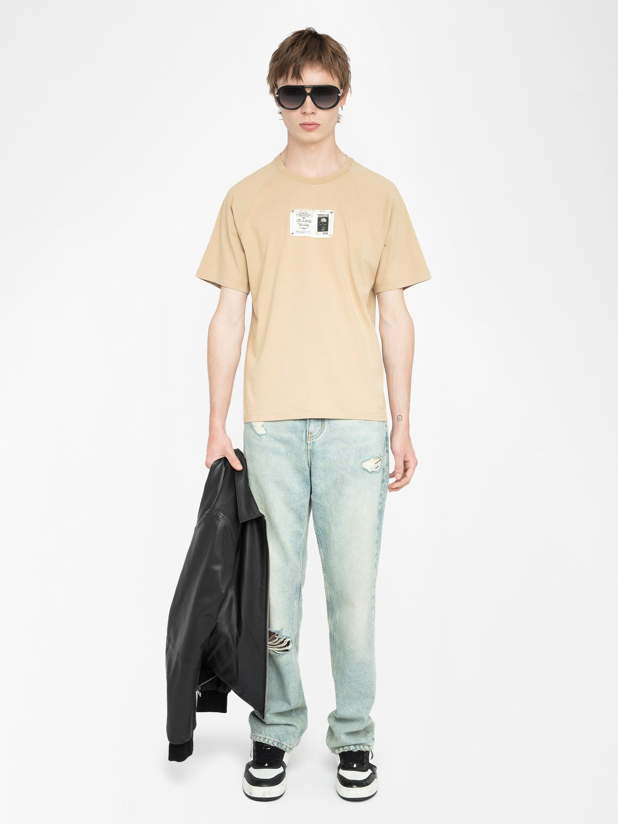 Torry T-shirt - Short-sleeved T-shirt with front print.