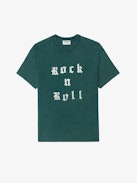 Teddy T-shirt - Oversized short-sleeved T-shirt with print and studs on the front.