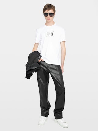 Tommy T-shirt - Short-sleeved t-shirt with front print.